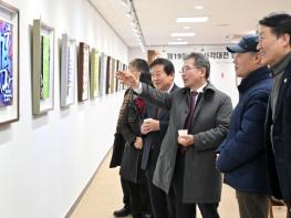군위군, 삼국유사 웅산서각 동호회 제19회 인천서각대전 입상작 전시회 개최 기사 이미지